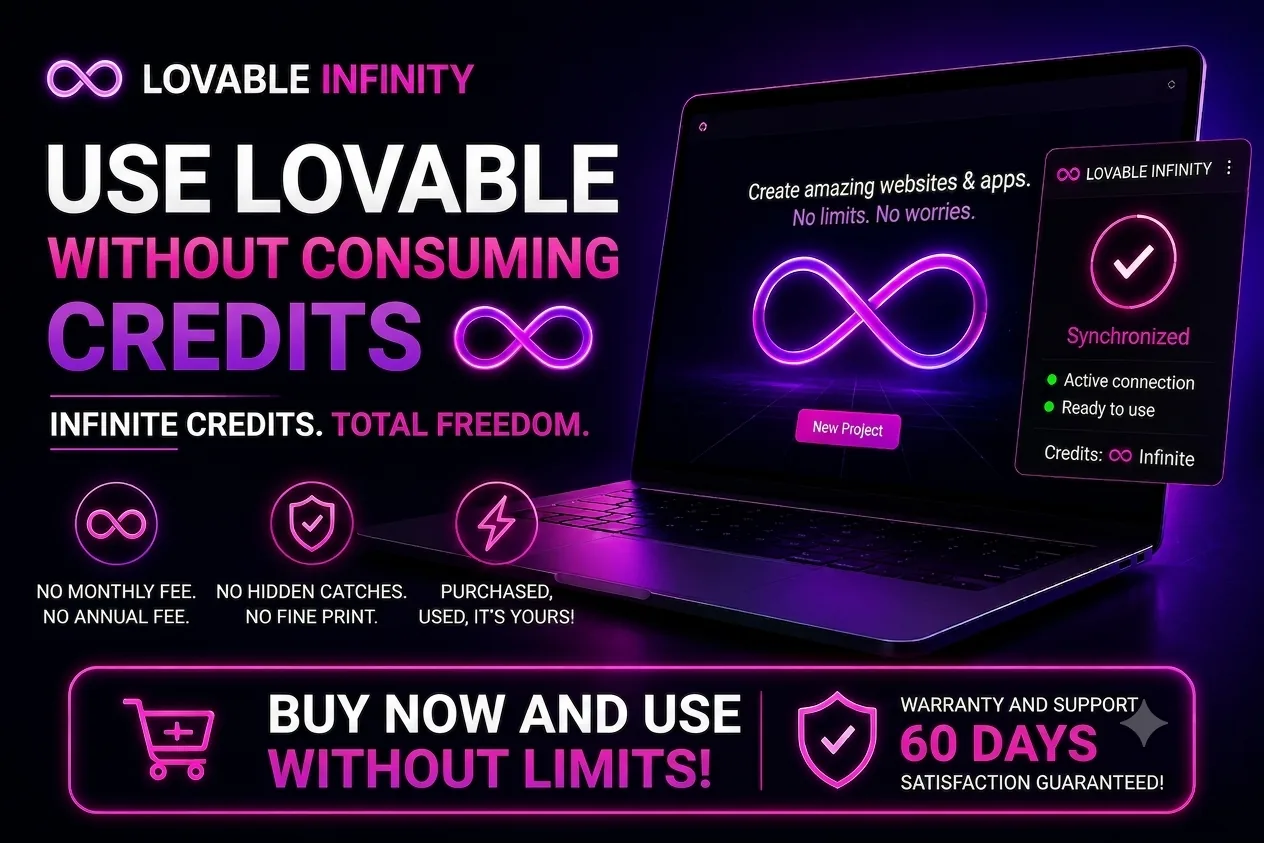 Lovable Infinite — use Lovable without spending credits